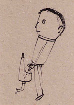 VOR ORT (STEHEND) IV 14,5X10,5 cm 10,-€