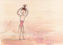HAARE I  10X14,5 cm 90,-€