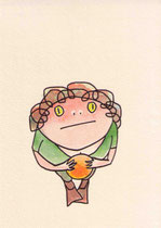 FROSCHKÖNIG II.2   14,5X10 cm 90,-€