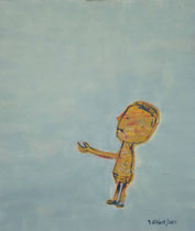 BETTLER, Acryl  80X68 cm 1.650,-€