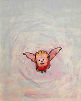 ENGEL I , Acryl 100X80 cm 1.900,-€