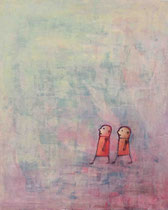 WANDERN II, Acryl  100X80 cm