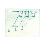 KUHE I.1  27X32 cm 165,-€