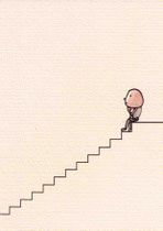 TREPPE (SITZENDER) I 14,5X10 cm 90,-€