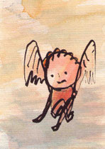 ENGEL (SITZEND) I.2  14,5X10 cm 90,-€