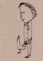 VOR ORT (STEHEND) VIII 14,5X10,5 cm 10,-€