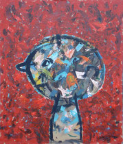 KOPF II, Acryl  80X68 cm 1.650,-€