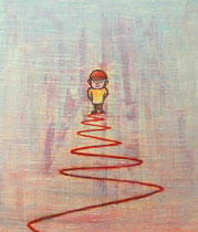 WEG, Acryl 80X68 cm 1.900,-€