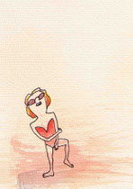 SONNE-WONNE VI  14,5X10 cm 90,-€