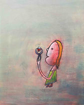 APOLLONIA, Acryl 80X68 cm 1.900,-€