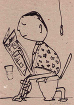 VOR ORT (ZEITUNG) I 14,5X10,5 cm 10,-€