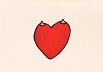 AMOREROS (HERZ)   10X14,5 cm 90,-€