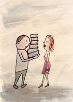 BÜCHER   14,5X10 cm 90,-€