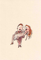HOCHZEIT II   14,5X10 cm 90,-€