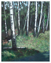 180 x 145 cm, Öl auf Baumwolle, 2009