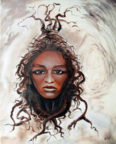 Erde; 2012; 50 x 40 cm; Acryl auf Leinwand