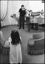 Ivry Gitlis, repétant chez Gorgi Cszifra, 1966