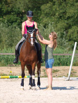 Dressurlehrgang mit Daniela Gröben, Foto: S. Dvorakova