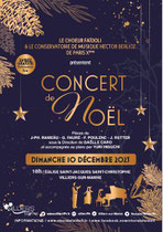Concert de Noël 2023 Villiers