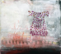 ENGELEIN, ENGELEIN FLIEG 160x170 cm Mixed Media  auf Leinwand