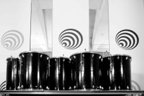 magasin de percussions de Radio-France(détail)