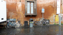 Rom im Herbst Regentag in Trastevere  II, 2019 