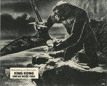 King Kong und die weisse Frau (King Kong) Erscheinungsjahr: 1933 / Deutsche EA Nachkrieg: 1952. Darsteller: Fay Wray, Robert Armstrong, Bruce Cabot