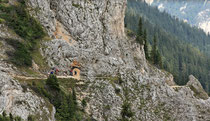 Rax - 16.August 2011 - Blick von der Vilma Haid Aussicht zum Törlweg