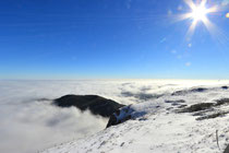 Schneeberg - 25.Oktober 2014_012 - ...und im Tal ist Nebel...