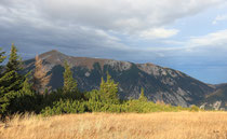 Rax - 02.November 2013 - Blick zum Schneeberg