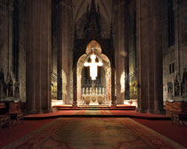 Stift Heiligenkreuz - 17.November 2014_085 - Im 12. Jahrhundert die dreischiffige Basilika in romanischem Stil fertig gestellt