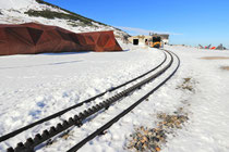 Schneeberg - 25.Oktober 2014_129 - Der höchstgelegene Bahnhof Österreichs 1795 m .
