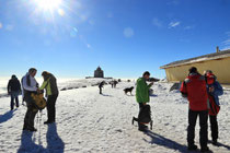 Schneeberg - 25.Oktober 2014_013 - ...und hier oben oben ist herrlichstes Kaiser-Wetter.