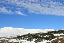 Schneeberg - 25.Oktober 2014_034 - Links Klosterwappen - rechts Fischerhütte und Kaiserstein