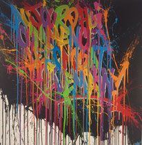 Style Jonone, Aujourd'hui commence le combat de demain, street art abordable, expo Family Office Cannes