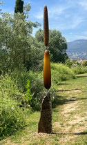 Antoine Pierini- verre contemporain-pièce unique.Galerie d'art ,village de Biot