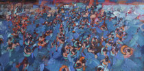 Clothilde Lasserre-Huile sur toile-cm-Galerie d'art à Biot-GABEL