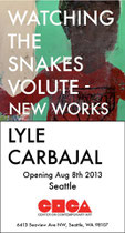 Lyle Carbajal-Watching the snakes volute-Exposition au COCA, Seattle 2013