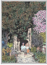 Frank Zeidler, "Il ne reste rien de notre maison" Dessin original , encres, aquarelle, crayon. 28X38cm-  Galerie Gabel, Biot -  Galerie Gabel, Biot