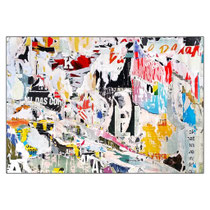 DoToJo, Décollage, 74,3 x 88,5 cm, 2017 (Lisboa, PT)