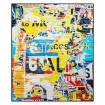 6AL, décollage, 55,0 x 48,0 cm, 2018 (Óbidos, PT)