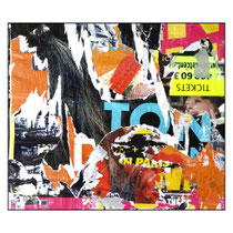 TON, décollage, 46,2 x 53,3 cm, 2018 (Wien, AT)