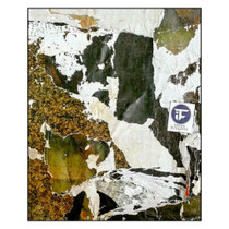 Inter Flyland, décollage with sticker, 45,0 x 36,0 cm, 2018 (Amsterdam, NL)