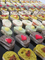 Recettes de Minis sandwiches couleur 