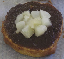 Recette de tranches de brioches aux amandes 