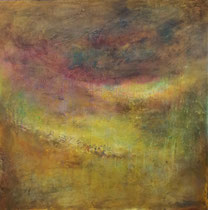Golden clolours of an autumn day      100 x 100 cm