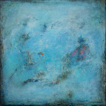 where magic happens - donde sucede la magia 2020 100 x 100 cm   - vendido/sold    