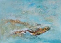 in the shallow of the sea                            114 x 162 cm