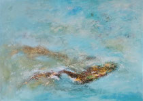 in the shallow of the sea                            114 x 162 cm