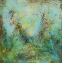 This is not a landscape   100 x 100 cm